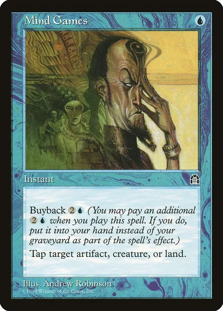 Jeux d'esprit, carte Magic STH 38 — extension Forteresse