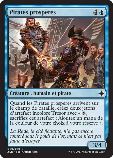 Pirates prospères, carte Magic XLN 69 — extension Ixalan