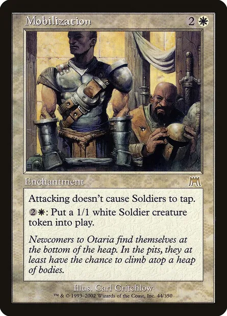 Mobilization, Magic card ONS 44 — Onslaught set