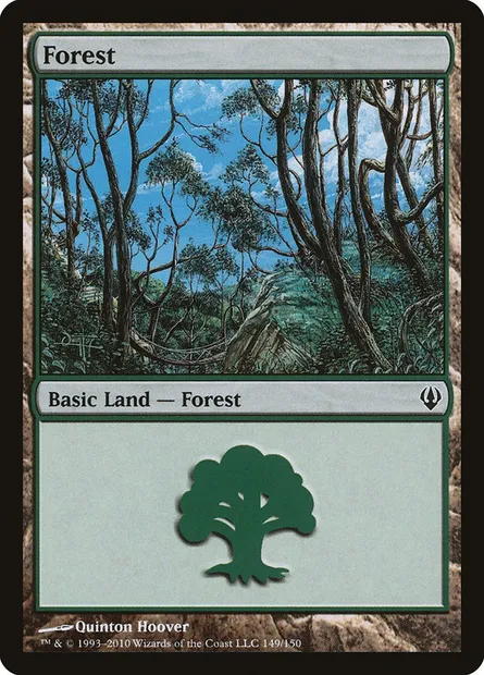 Forêt, carte Magic ARC 149 — extension Archenemy