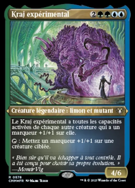 Kraj expérimental, carte Magic CMM 578 — extension Commander Masters