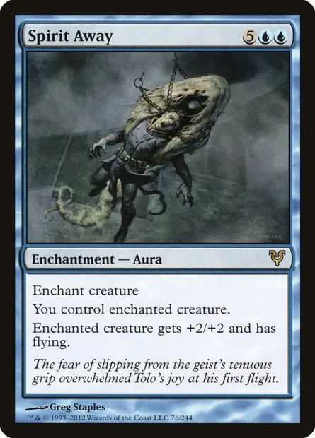 Spirit Away, Magic card AVR 76 — Avacyn Restored set