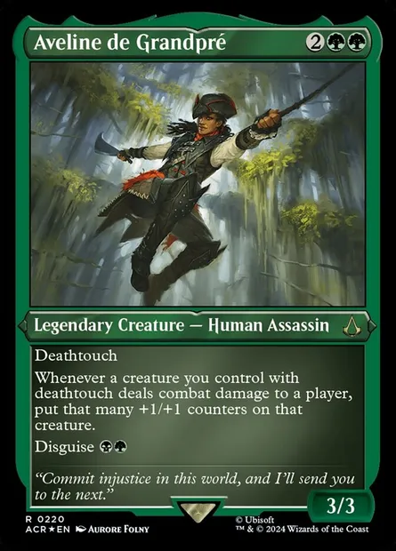 Aveline de Grandpré, Magic card ACR 220 — Assassin's Creed set