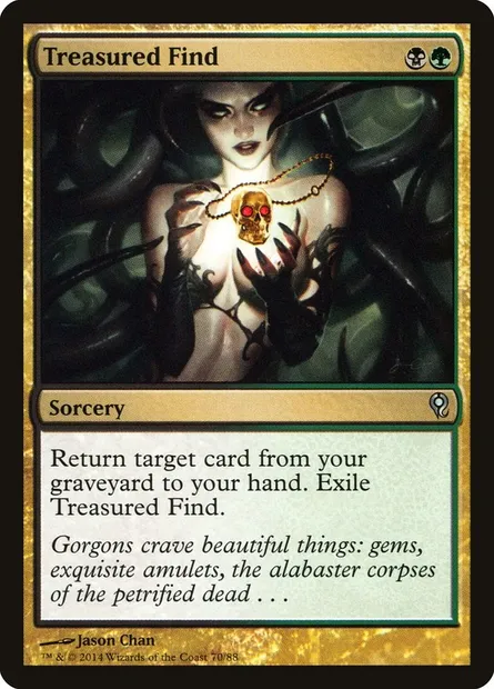 Trouvaille, carte Magic DDM 70 — extension Duel Decks: Jace vs. Vraska