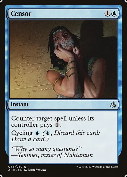 Censor, Magic card AKH 46 — Amonkhet set