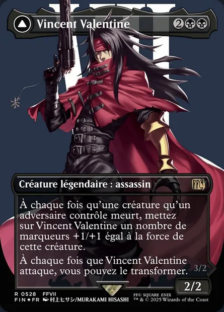 Vincent Valentine // Galian Beast, carte Magic FIN 528 — extension Final Fantasy