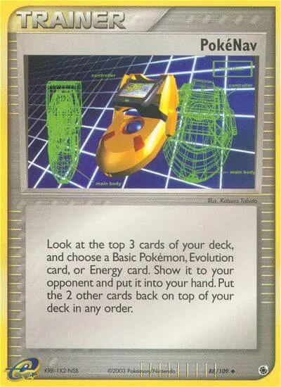 PokéNav, Pokémon card RS 88 — Ruby & Sapphire set