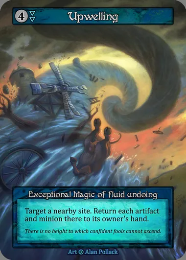 Upwelling, Sorcery card ALP 266 — Alpha set