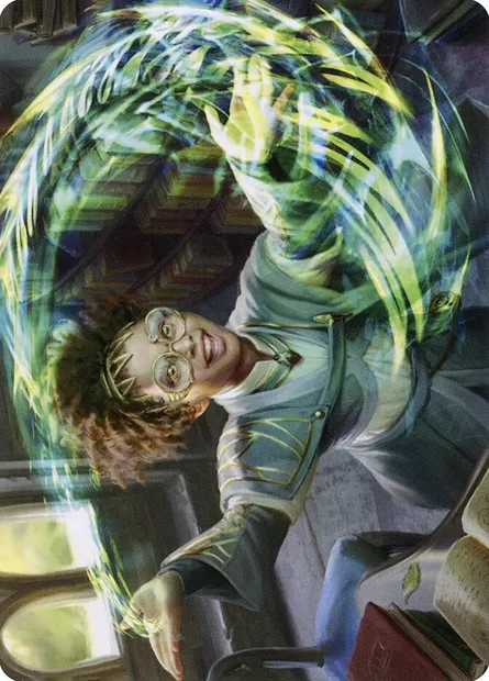 Eureka Moment // Eureka Moment, Magic card ASTX 25 — Strixhaven Art Series set