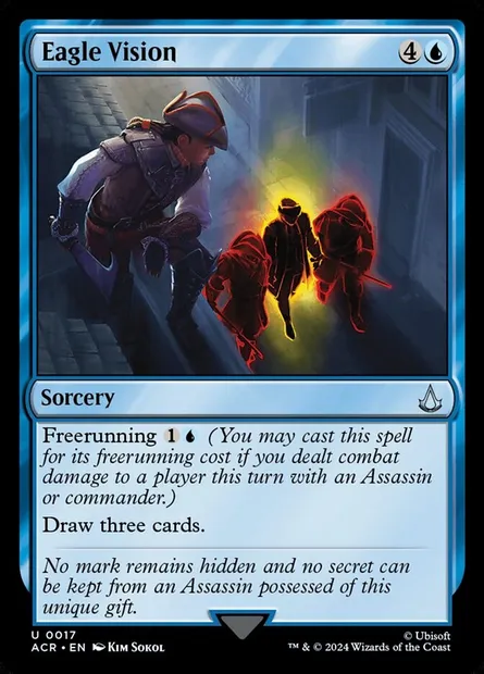 Eagle Vision, Magic card ACR 17 — Assassin's Creed set