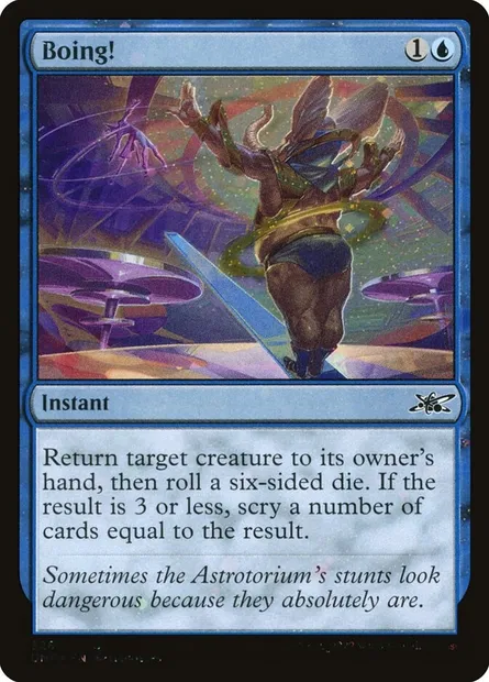 Boing!, carte Magic UNF 326 — extension Unfinity
