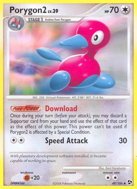 Porygon2, Pokémon card GE 49 — Great Encounters set