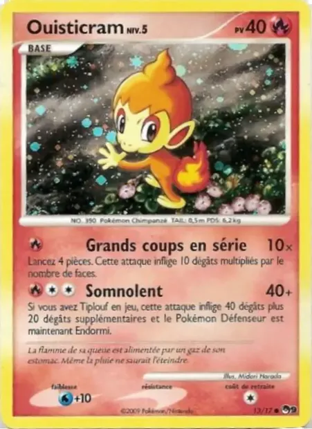 Ouisticram, carte Pokémon P9 13 — extension POP Série 9