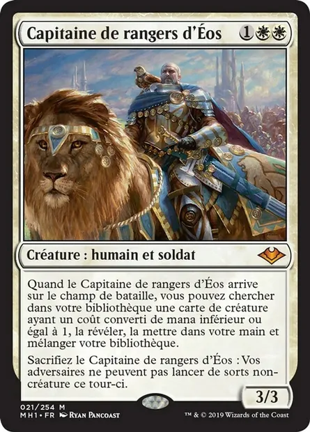 Capitaine de rangers d'Éos, carte Magic MH1 21 — extension Horizons du Modern