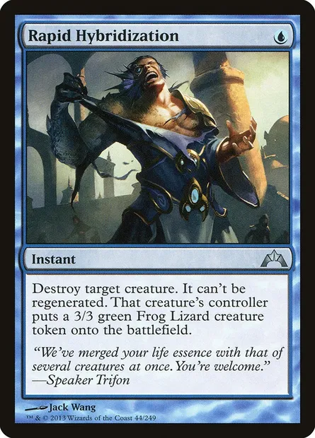 Rapid Hybridization, Magic card GTC 44 — Gatecrash set