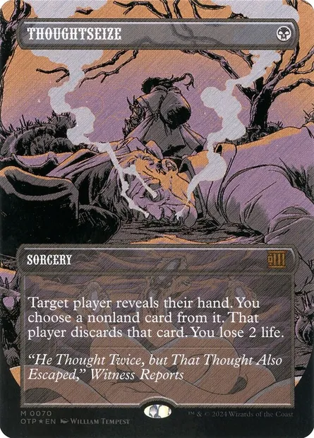Thoughtseize, Magic card OTP 70 — Breaking News set
