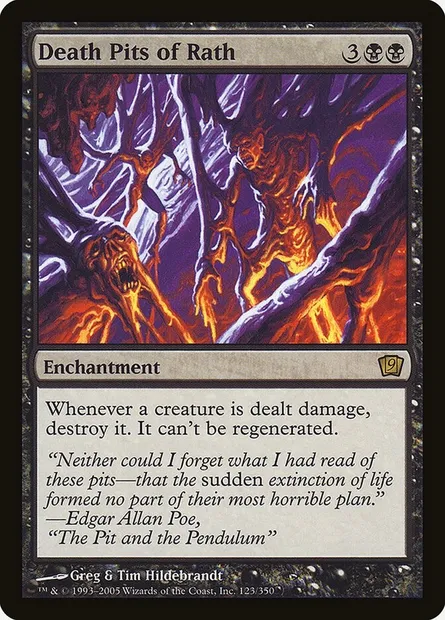 Death Pits of Rath, Magic card 9ED 123★ — Ninth Edition set