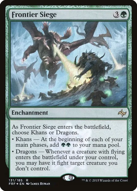 Frontier Siege, Magic card FRF 131★ — Fate Reforged set