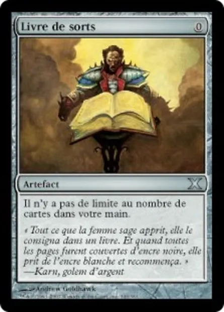 Livre de sorts, carte Magic 10E 343 — extension Dixième édition