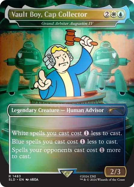 Grand Arbiter Augustin IV, Magic card SLD 1483★ — Secret Lair Drop set