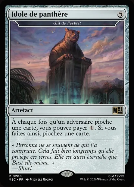 Œil de l'esprit, carte Magic MSC 288 — extension Marvel Super Heroes Commander