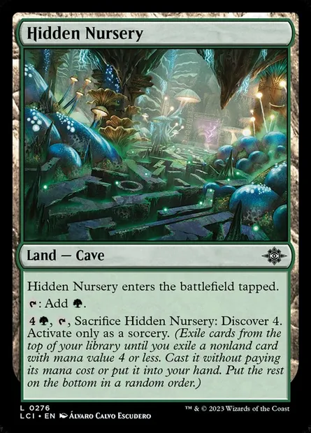Hidden Nursery, Magic card LCI 276 — The Lost Caverns of Ixalan set