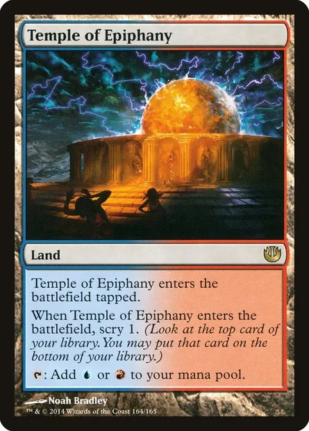 Temple of Epiphany, Magic card JOU 164 — Journey into Nyx set