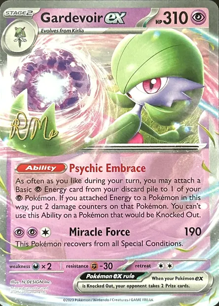 Gardevoir-ex, carte Pokémon WCD25 ct406064 — extension World Championship Decks 2025