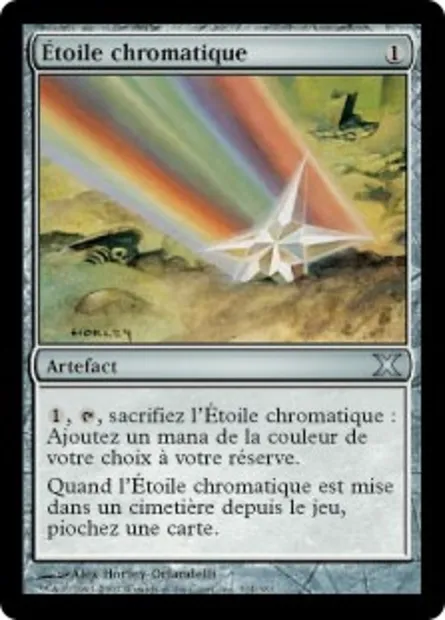Étoile chromatique, carte Magic 10E 314 — extension Dixième édition
