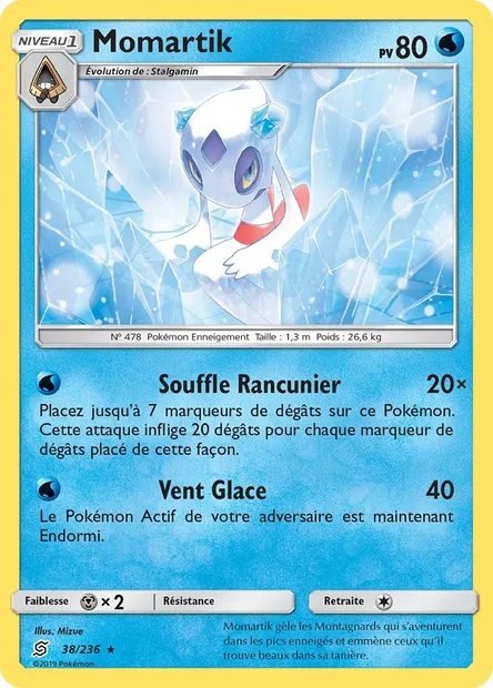 Momartik, carte Pokémon UNM 38 — extension Harmonie des Esprits