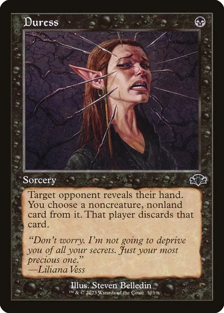 Duress, Magic card DMR 303 — Dominaria Remastered set