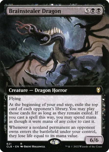 Brainstealer Dragon, Magic card CLB 621 — Commander Legends: Battle for Baldur's Gate set