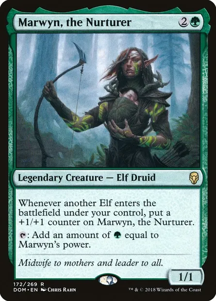 Marwyn, the Nurturer, Magic card DOM 172 — Dominaria set