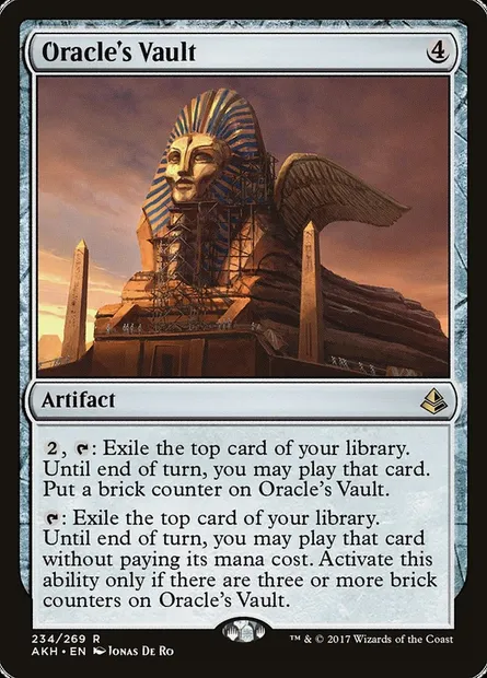 Oracle's Vault, Magic card AKH 234 — Amonkhet set