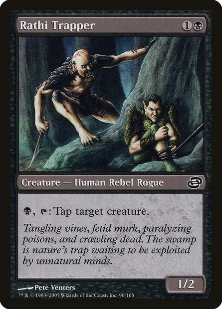 Rathi Trapper, Magic card PLC 90 — Planar Chaos set