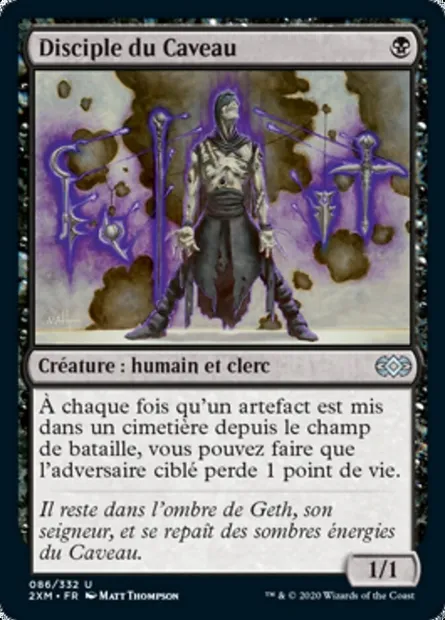 Disciple du Caveau, carte Magic 2XM 86 — extension Double Masters