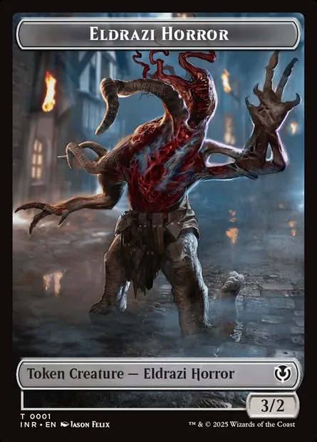 Eldrazi Horror, Magic card TINR 1 — Innistrad Remastered Tokens set
