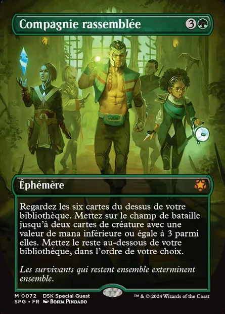 Compagnie rassemblée, carte Magic SPG 72 — extension Special Guests