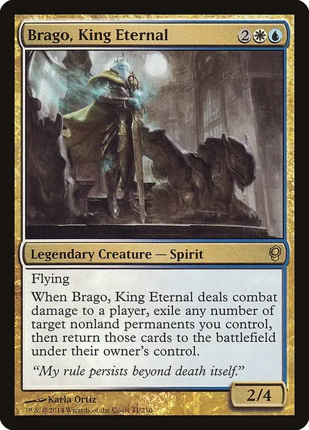 Brago, roi éternel, carte Magic CNS 41 — extension Conspiration