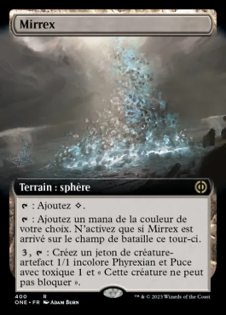 Mirrex, carte Magic ONE 400 — extension Tous Phyrexians