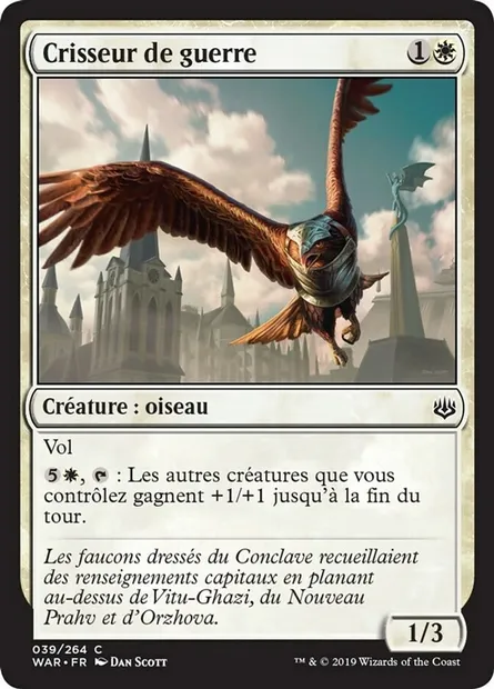 Crisseur de guerre, carte Magic WAR 39 — extension La guerre des Planeswalkers