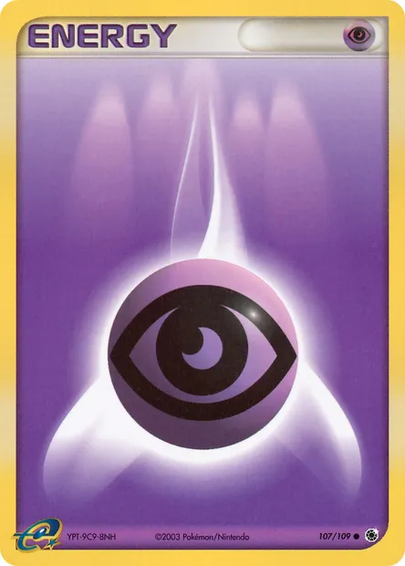 Psychic Energy, Pokémon card RS 107 — Ruby & Sapphire set