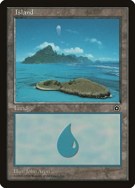 Ile, carte Magic P02 155 — extension Portal Second Age