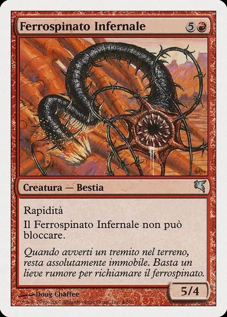 Iron-Barb Hellion, Magic card PSAL K4 — Salvat 2005 set