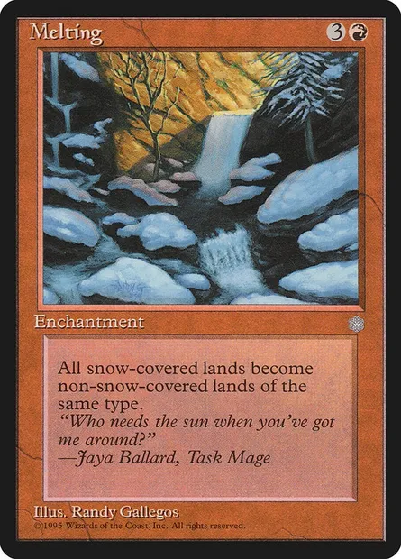 Fonte, carte Magic ICE 201 — extension Ere Glaciaire