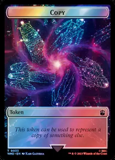 Copy, Magic card TWHO 33 — Doctor Who Tokens set