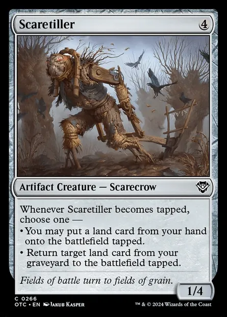 Scaretiller, Magic card OTC 266 — Outlaws of Thunder Junction Commander set