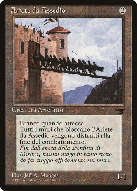 Battering Ram, Magic card RIN 105 — Rinascimento set