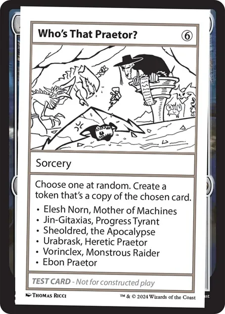 Who's That Praetor?, carte Magic MB2 506 — extension Mystery Booster 2