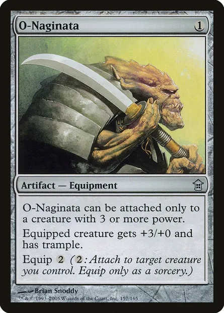 O-Naginata, Magic card SOK 157 — Saviors of Kamigawa set